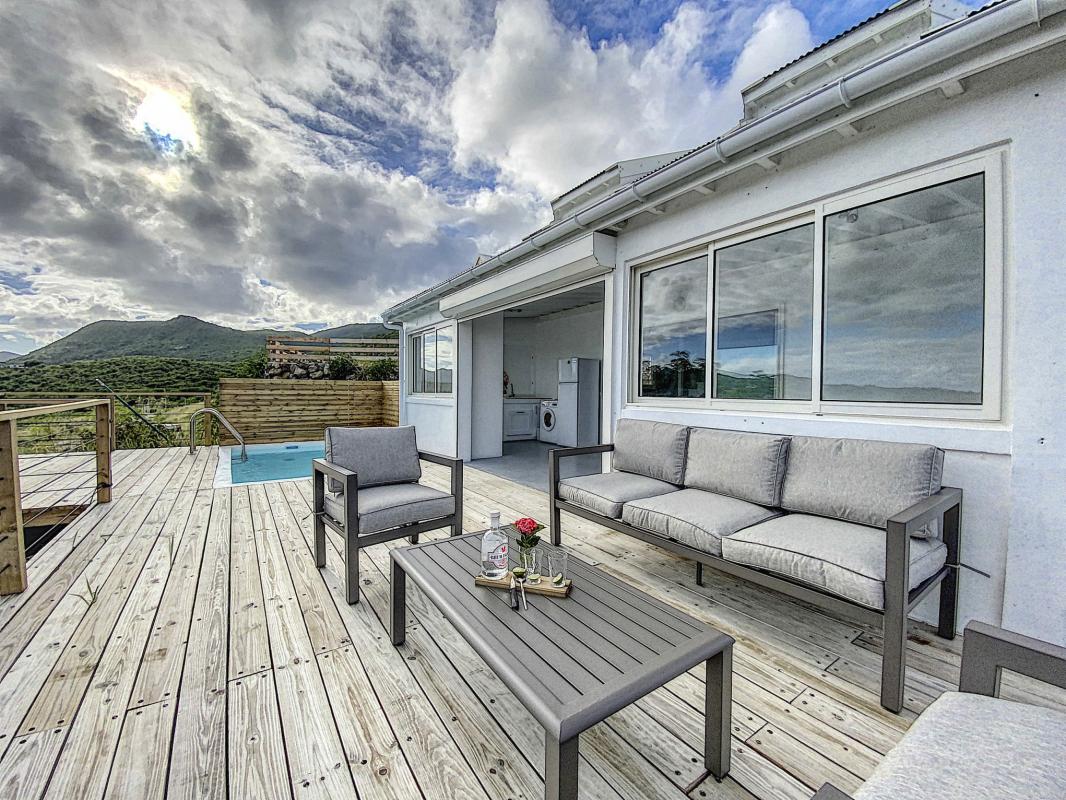Location Villa 1 chambre Orient Bay St Martin-terrasse-3